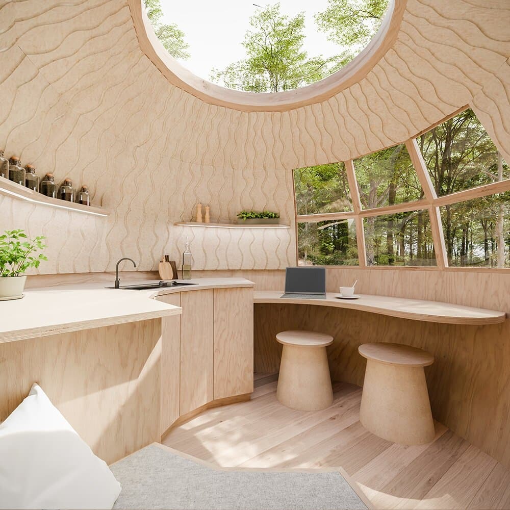 Dai Puffi alla Cechia: la casa-fungo in micelio che ci insegna a vivere green Futuro Prossimo