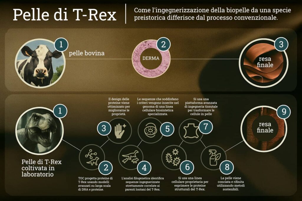 Addio pelle animale, la tua prossima borsa sarà in pelle di T-Rex Futuro Prossimo