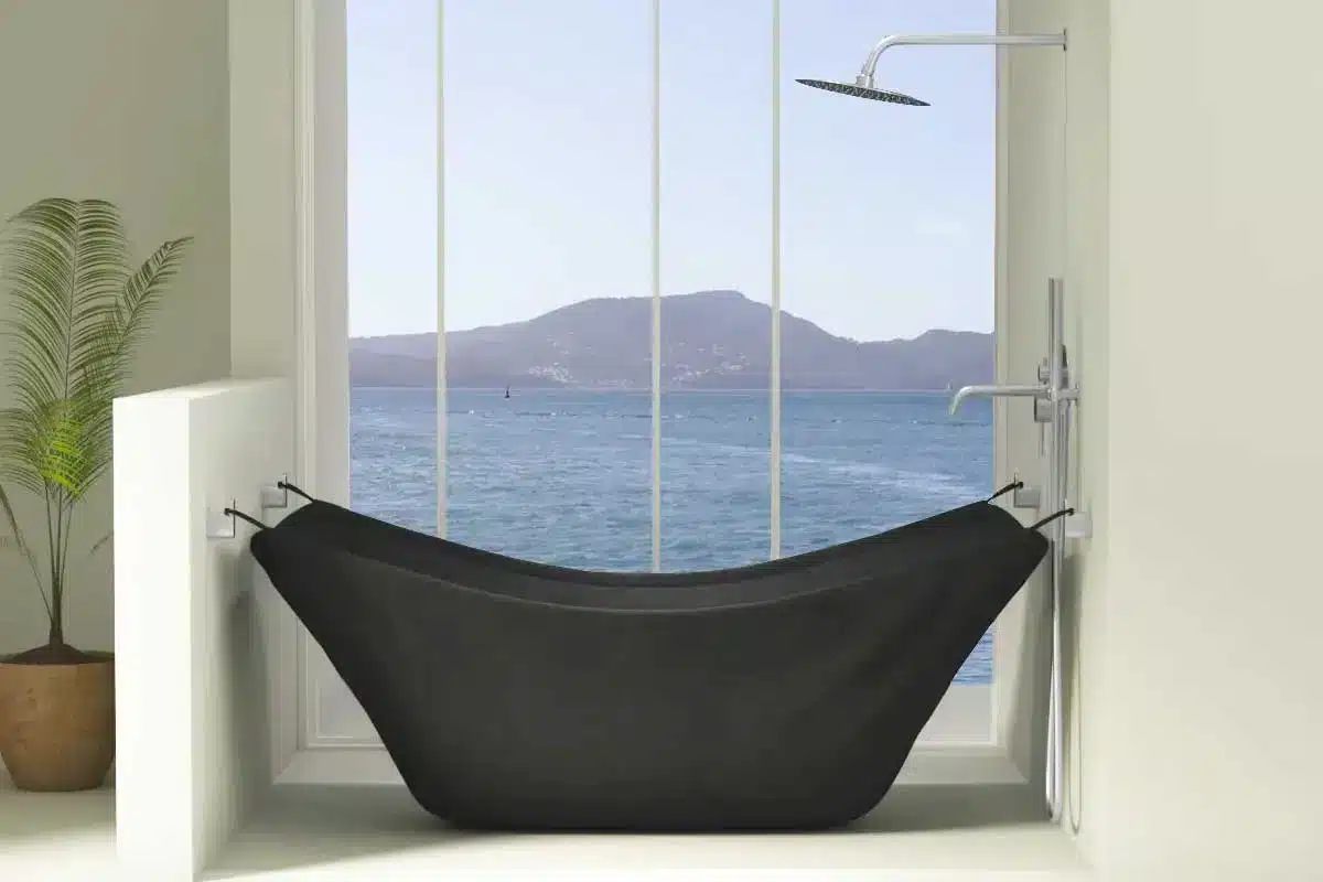 Omac, la vasca da bagno che si appende come un’amaca Futuro Prossimo