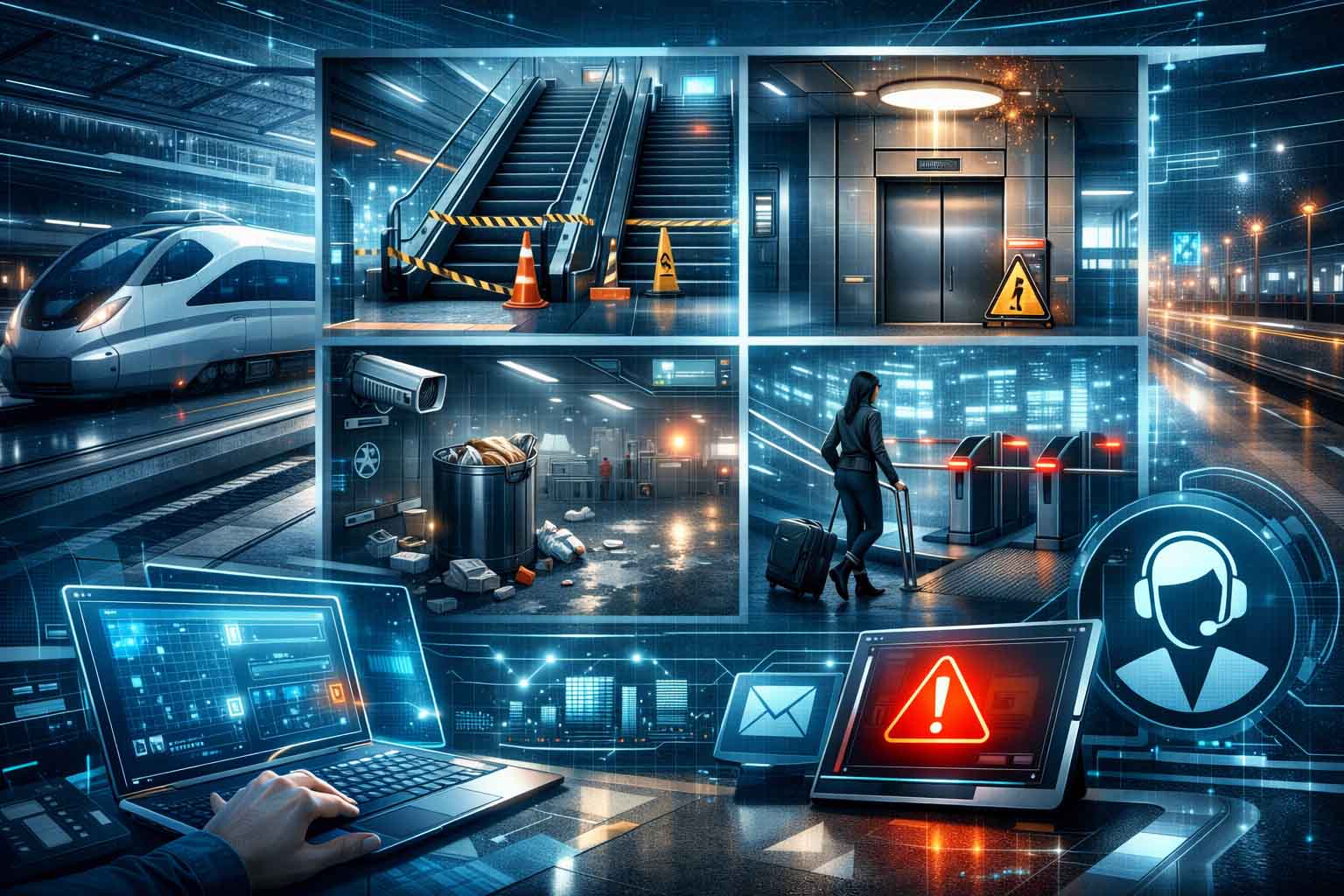 Stazioni ferroviarie: come segnalare disservizi e problemi